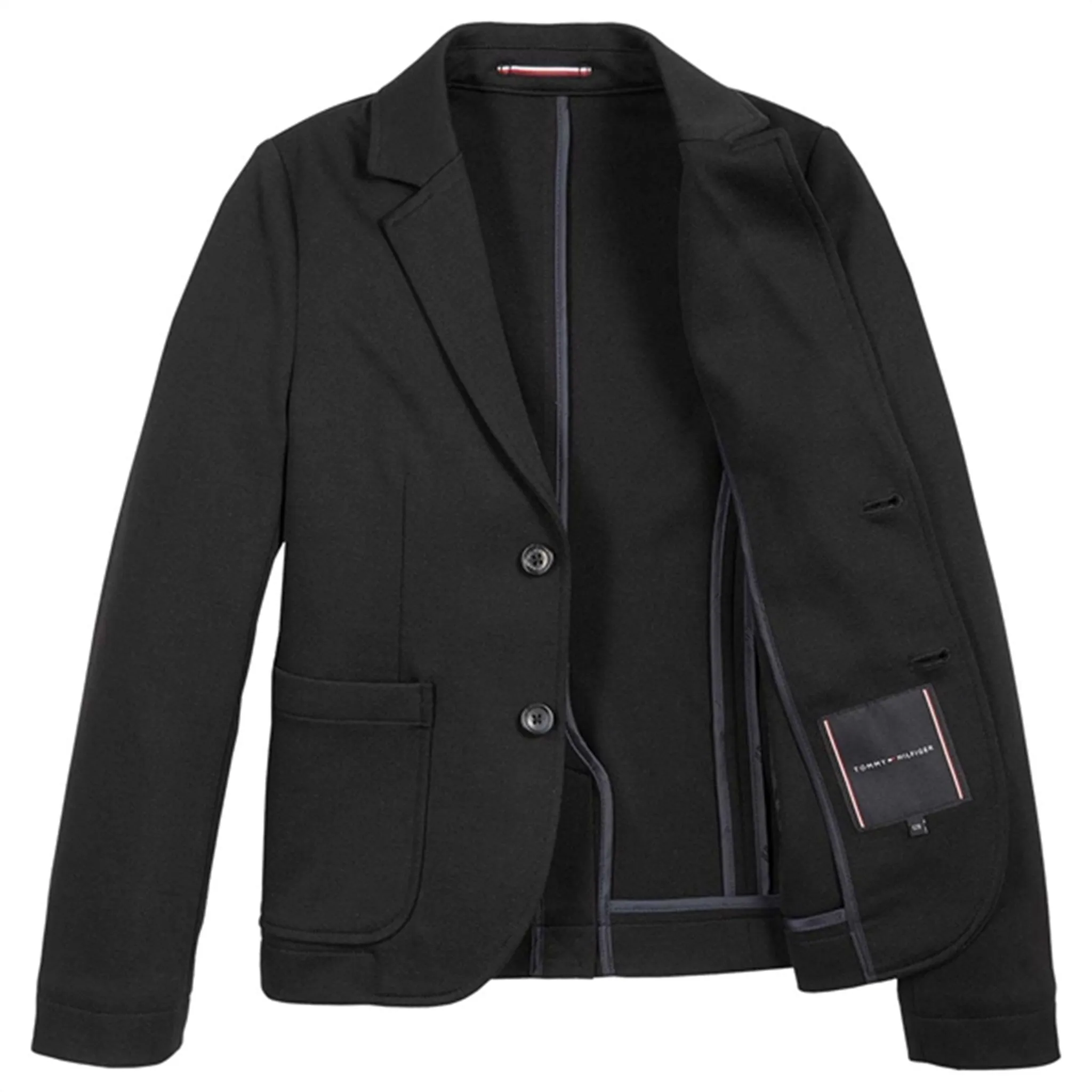 Tommy Hilfiger Comfort Pique Jersey Blazer Schwarz Babykids_Tommy-Hilfiger
