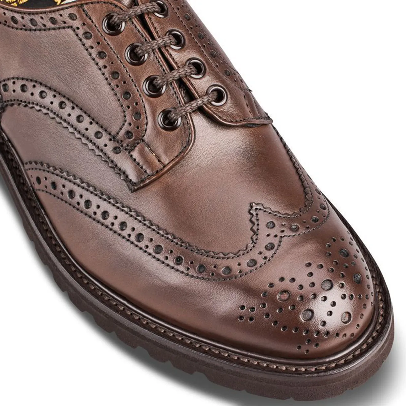 Trickers Bourton Country Schuh Olivvia Klassischer Leichter Espresso