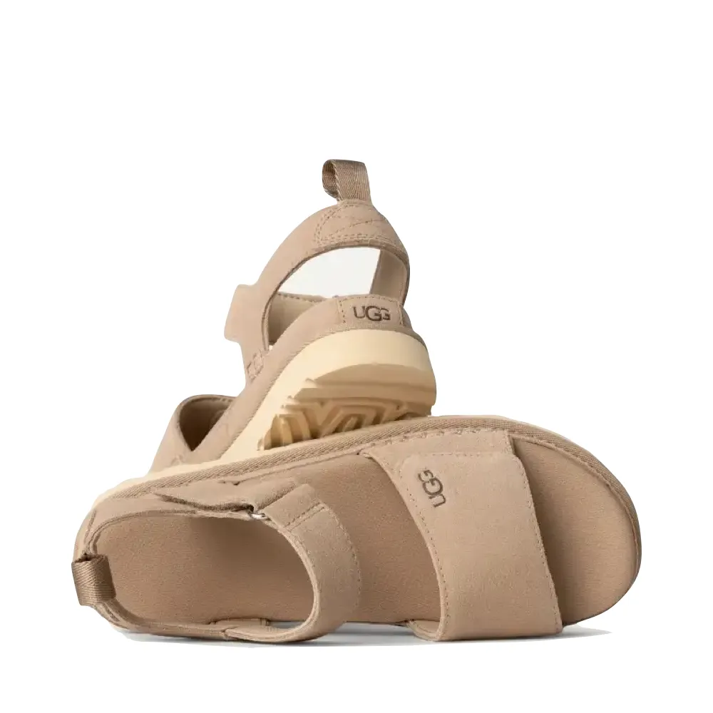 Ugg Damen Goldenstar Plateausandalette in Sand