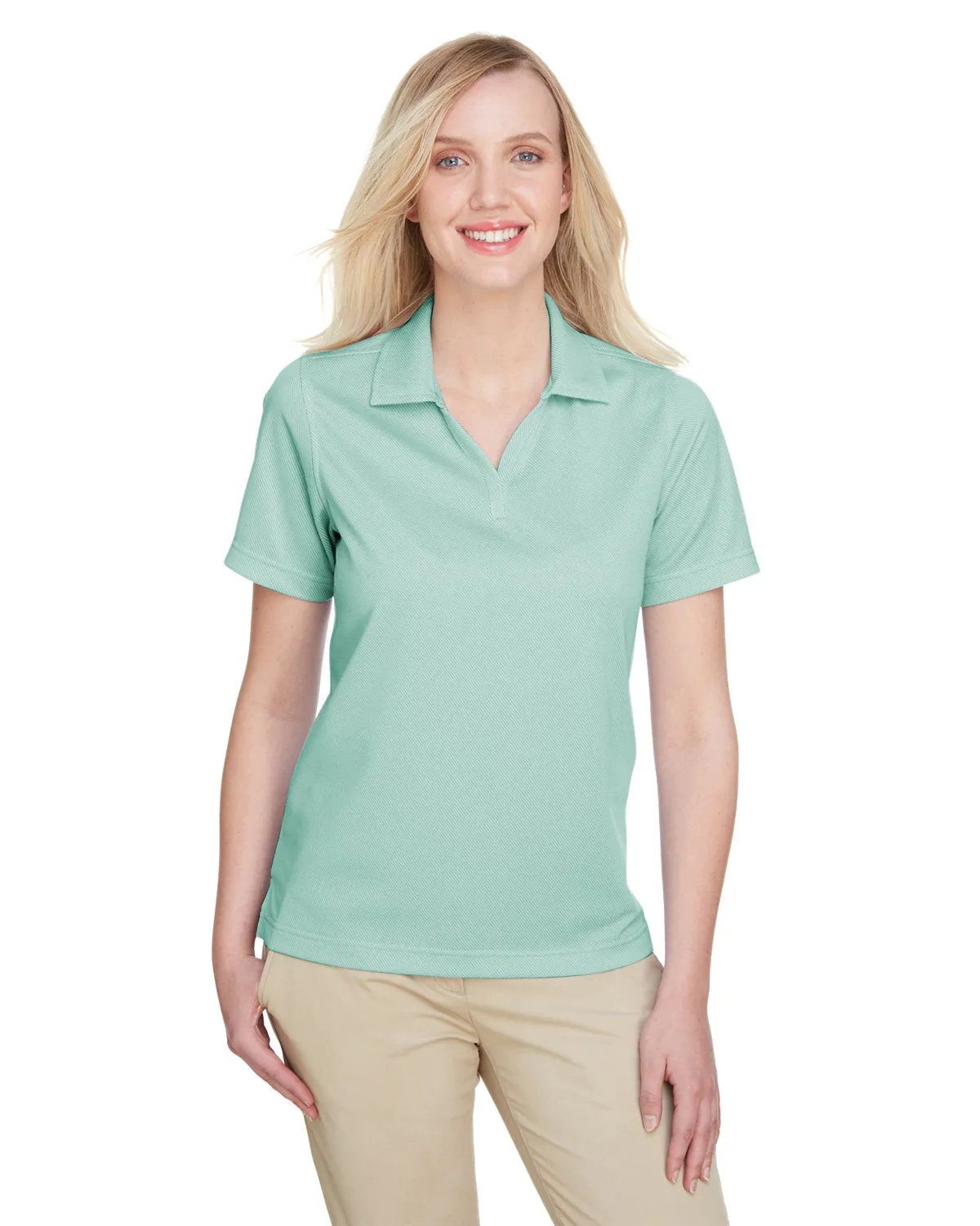 UltraClub UC102W Damen Kavallerie Twill Performance Polo