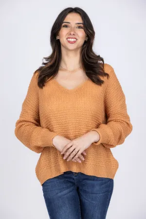 Unexpected Twist Damen Sweater mit avantgardistischem Strickdesign *Endgültiger Verkauf*
