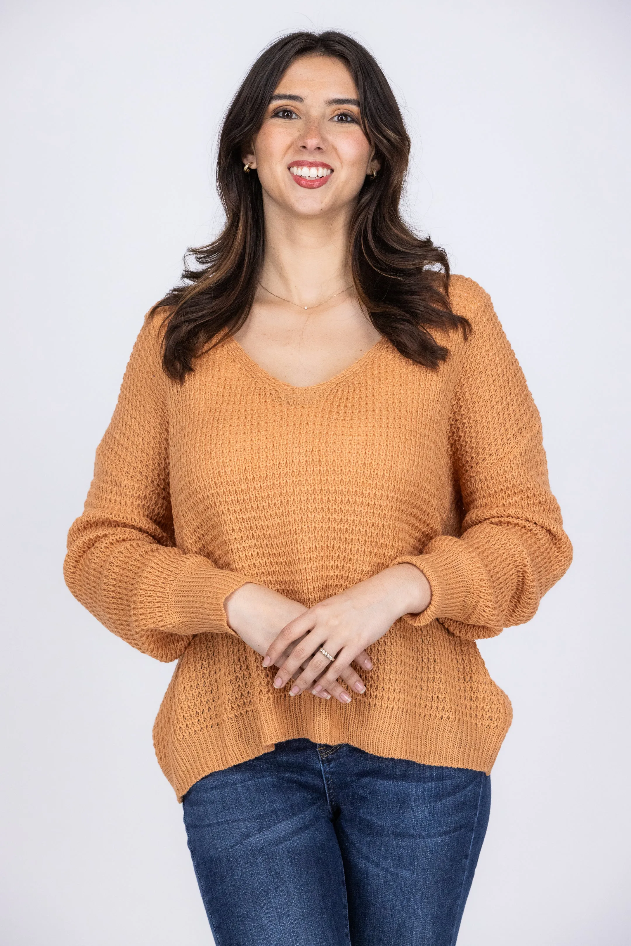 Unexpected Twist Damen Sweater mit avantgardistischem Strickdesign *Endgültiger Verkauf*