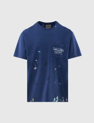VINTAGE-LOGO BEMALTES T-SHIRT