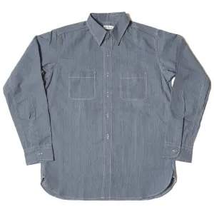 WAREHOUSE & CO. - Los 3054 STRICKSHIRT MIT WACHEN STREIFEN