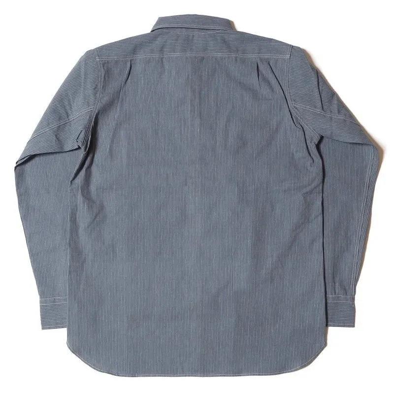 WAREHOUSE & CO. - Los 3054 STRICKSHIRT MIT WACHEN STREIFEN