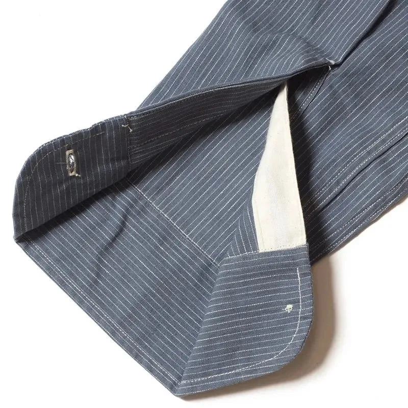 WAREHOUSE & CO. - Los 3054 STRICKSHIRT MIT WACHEN STREIFEN