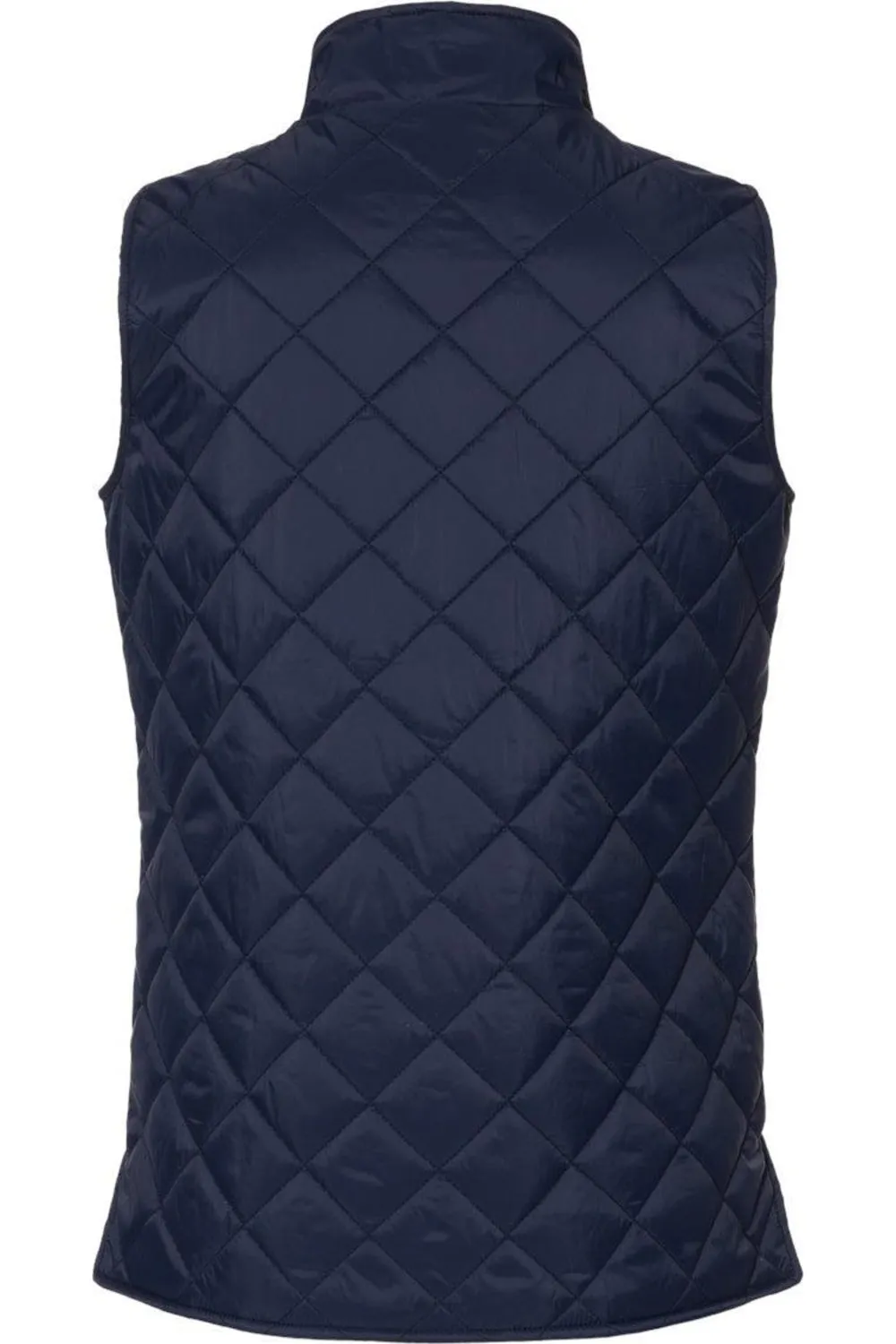Wetterfeste Vintage-Diamant-Steppweste für Damen