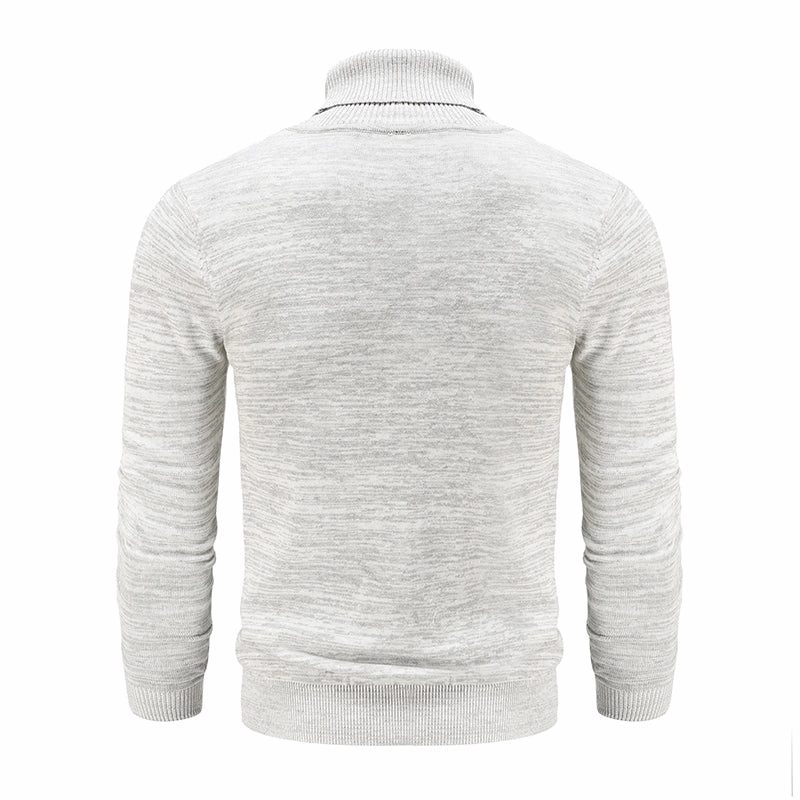 West Louis™ Winter Turtleneck Cotton Knitted Pullover