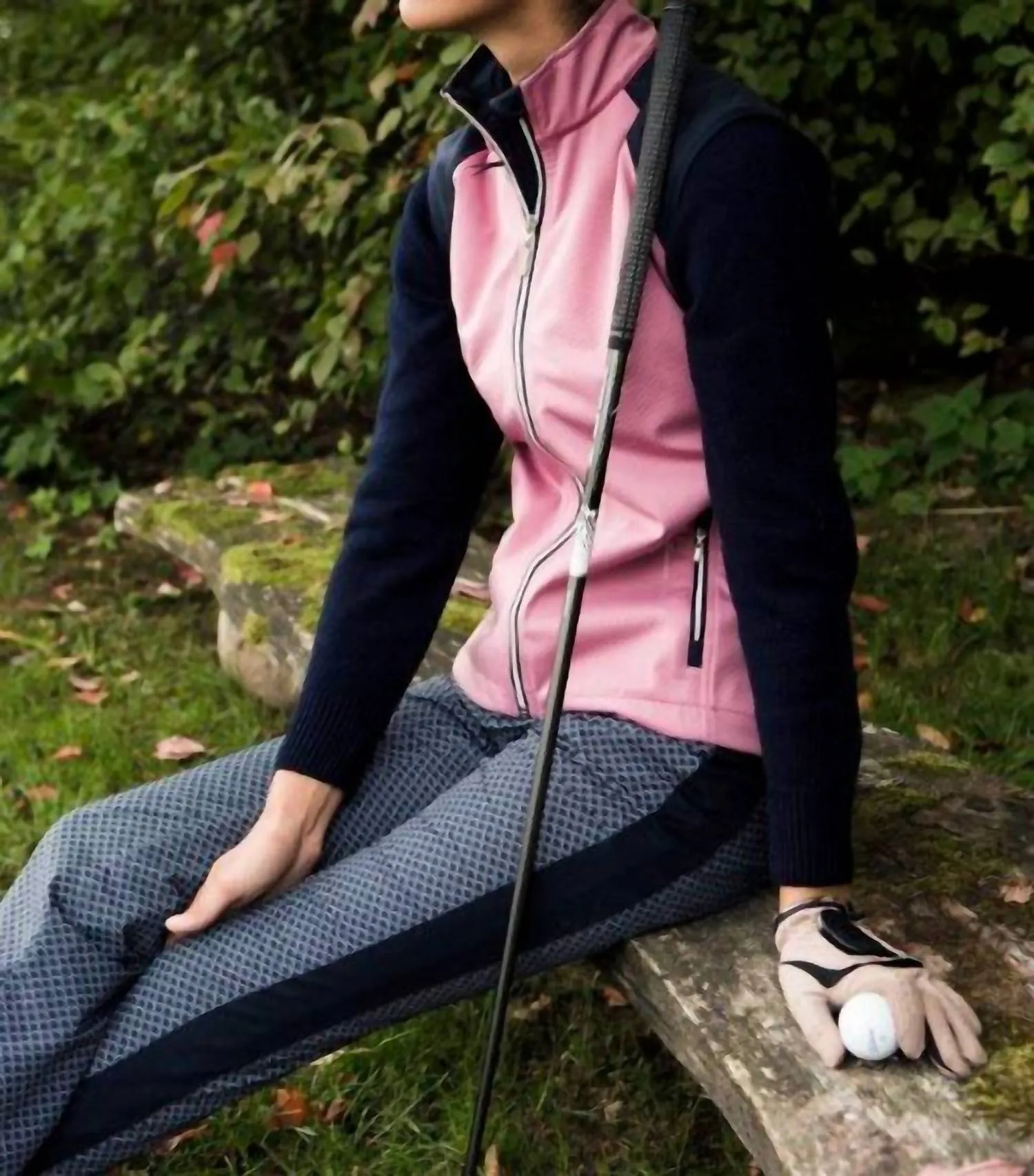 Damen Arden Softshell-Weste in Rhabarber