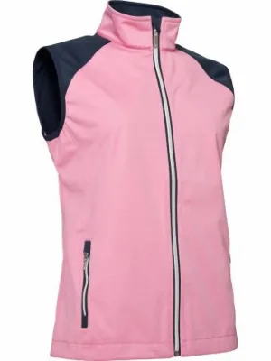 Damen Arden Softshell-Weste in Rhabarber