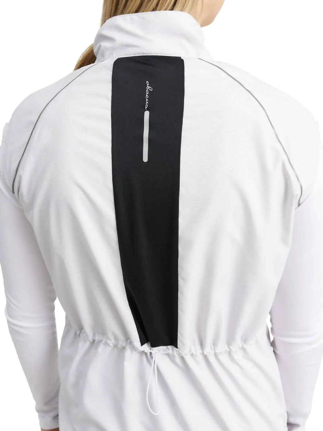 Frauen Ganton Stretch Windweste In Stone Melange