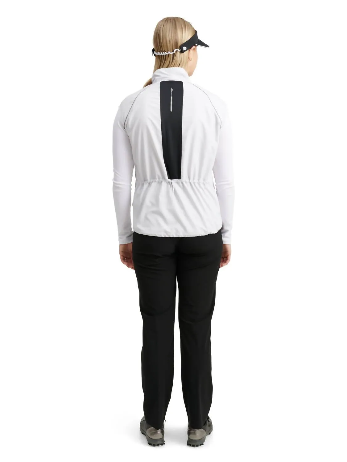 Frauen Ganton Stretch Windweste In Stone Melange