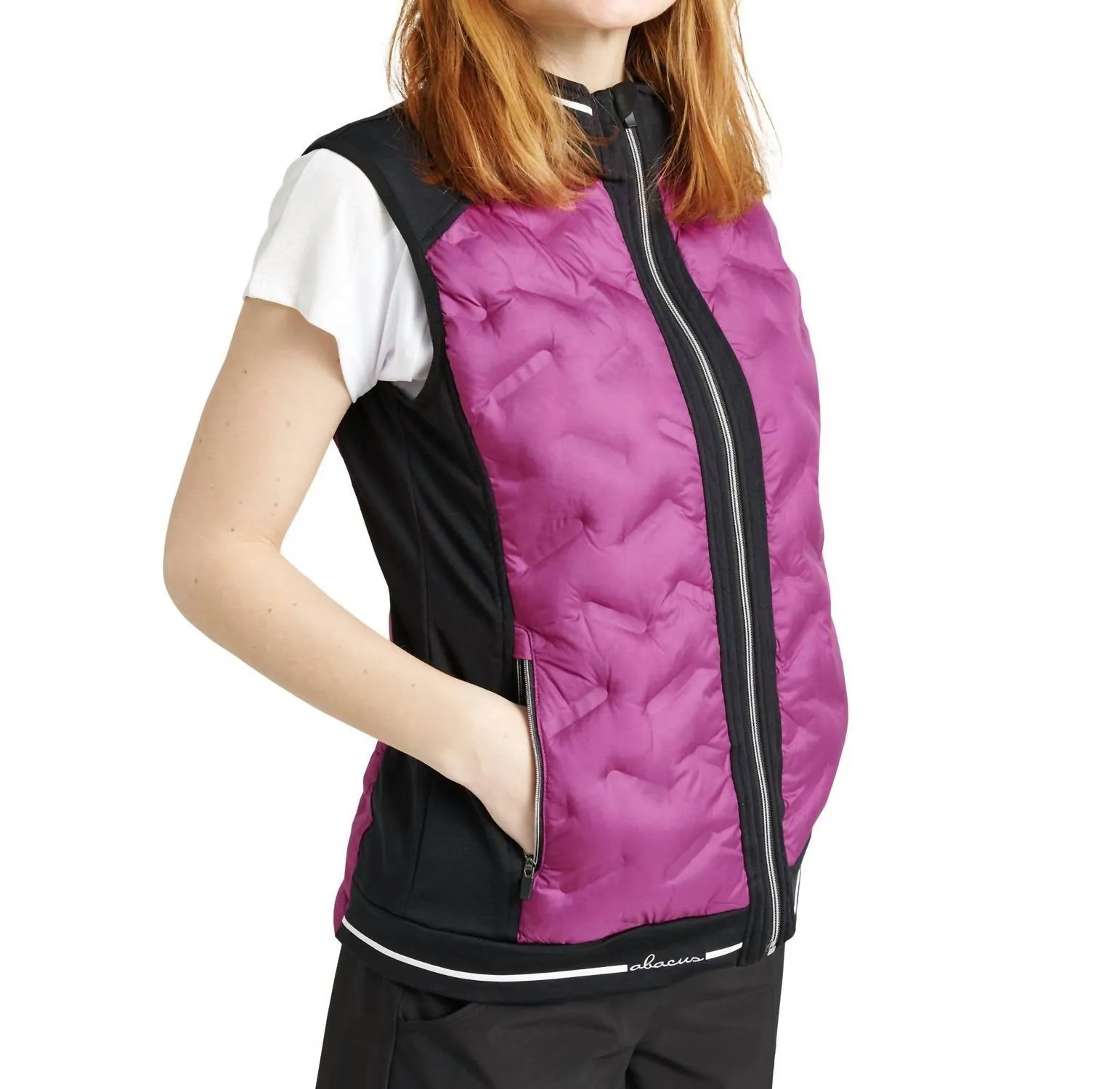 Women Grove Hybrid Weste In Violett
