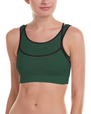 Damen Schicht-Sport-BH in Grün