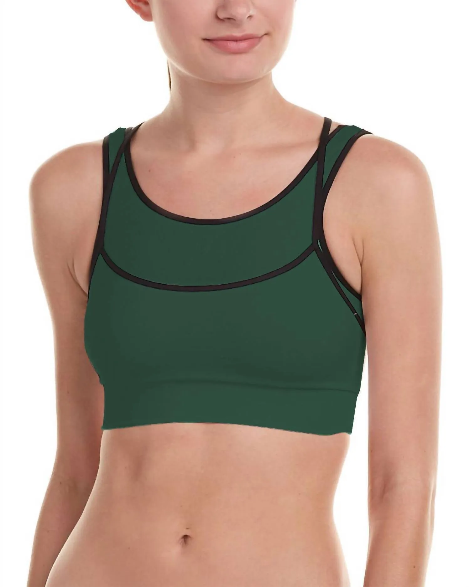 Damen Schicht-Sport-BH in Grün