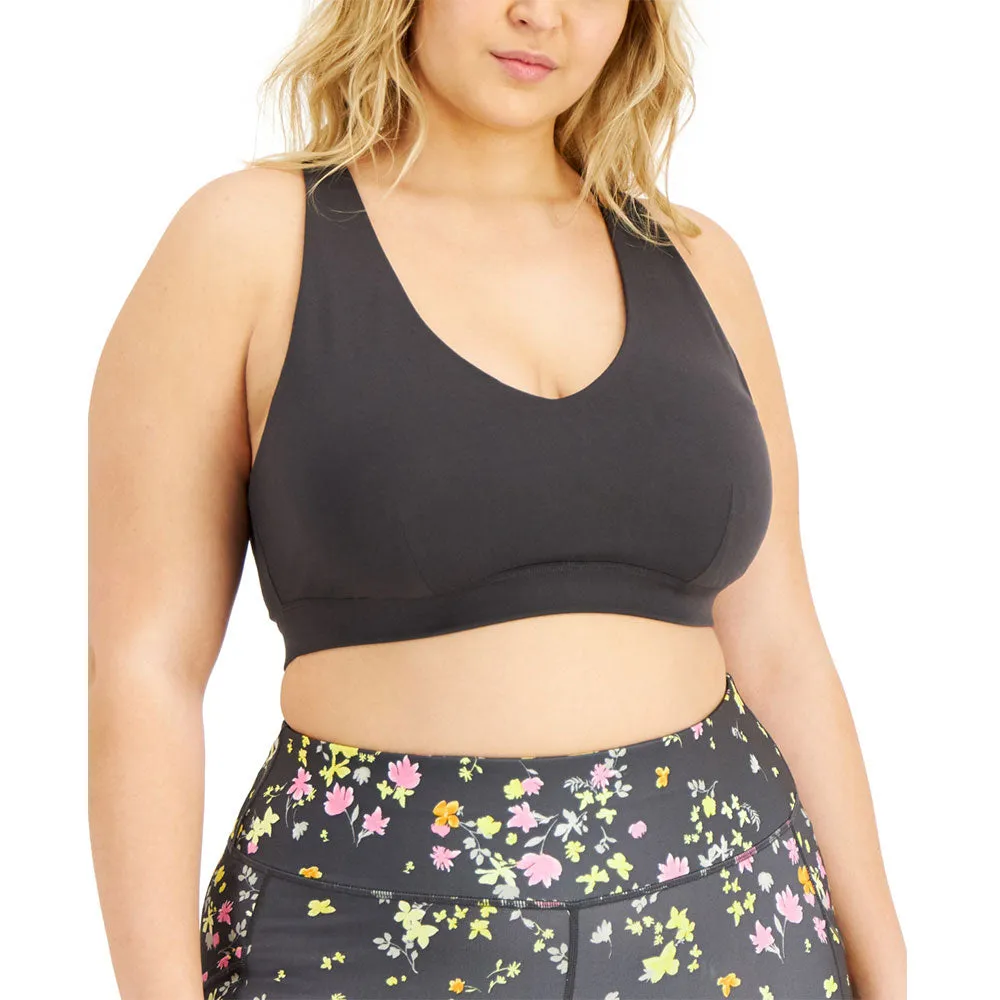 Damen Sport-BH-Set, Dunkelgrau