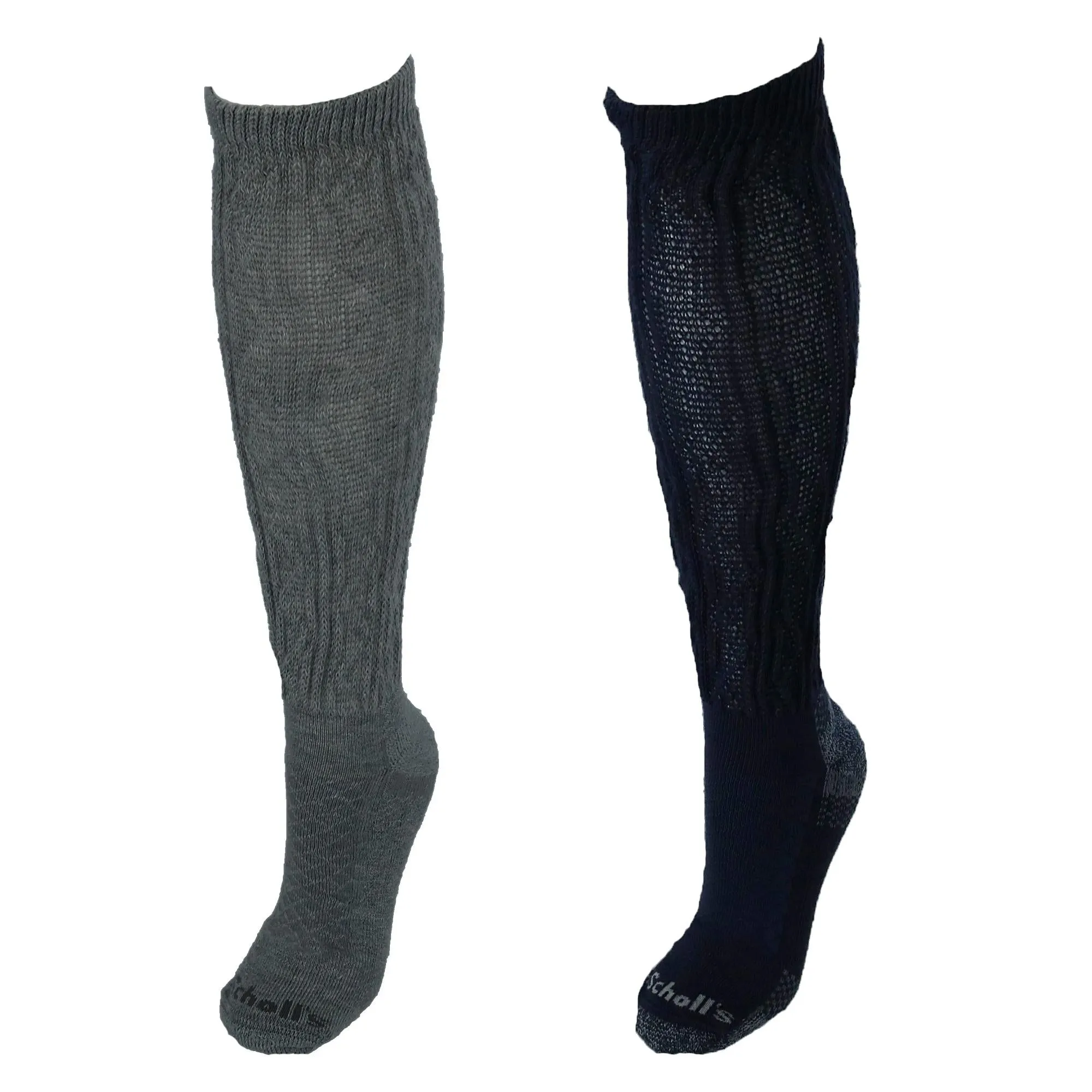 Damen Blisterschutz-Kniestrümpfe mit Fortschrittlicher Linderung (2er Pack)