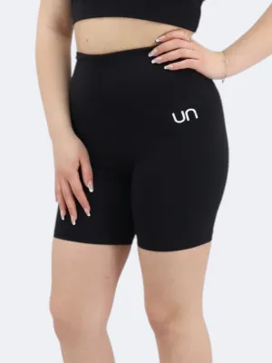 Damen-Crop-Legging kurz, Schwarz