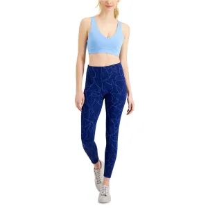 Einfacher Sport-BH mit geringer Belastung für Damen, Blau