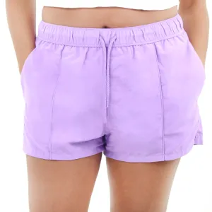 Einfache Mini-Badeshorts für Damen, Lila