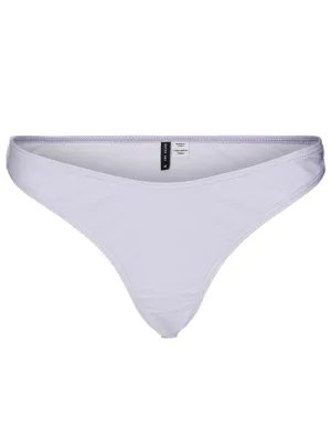 Damen-Bikini-Unterteil, Einfarbig, Hellviolett