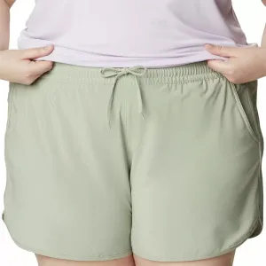 Damen Sport Shorts, Einfarbig, Helloliv