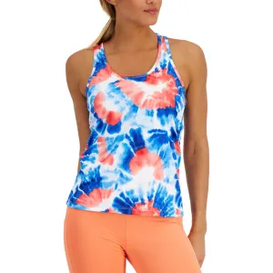 Frauen Tie-Dye Racerback Tanktop, Mehrfarbig