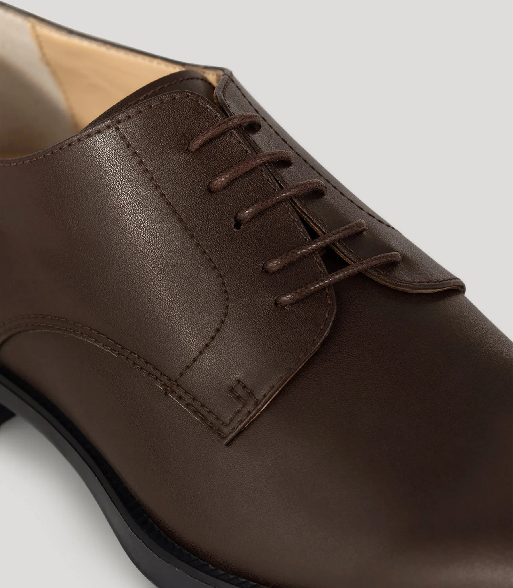 Damen-Vegan-Leder-Derby-Schuhe | Mehrere Farben