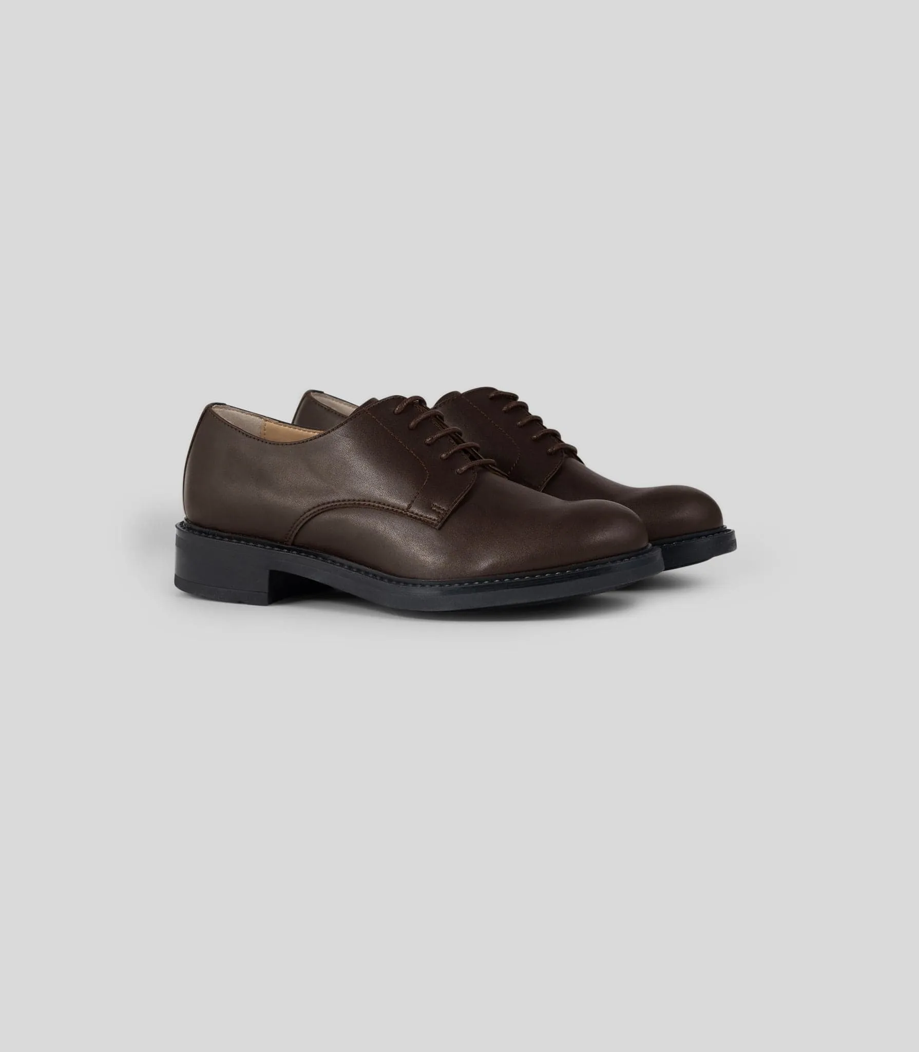 Damen-Vegan-Leder-Derby-Schuhe | Mehrere Farben