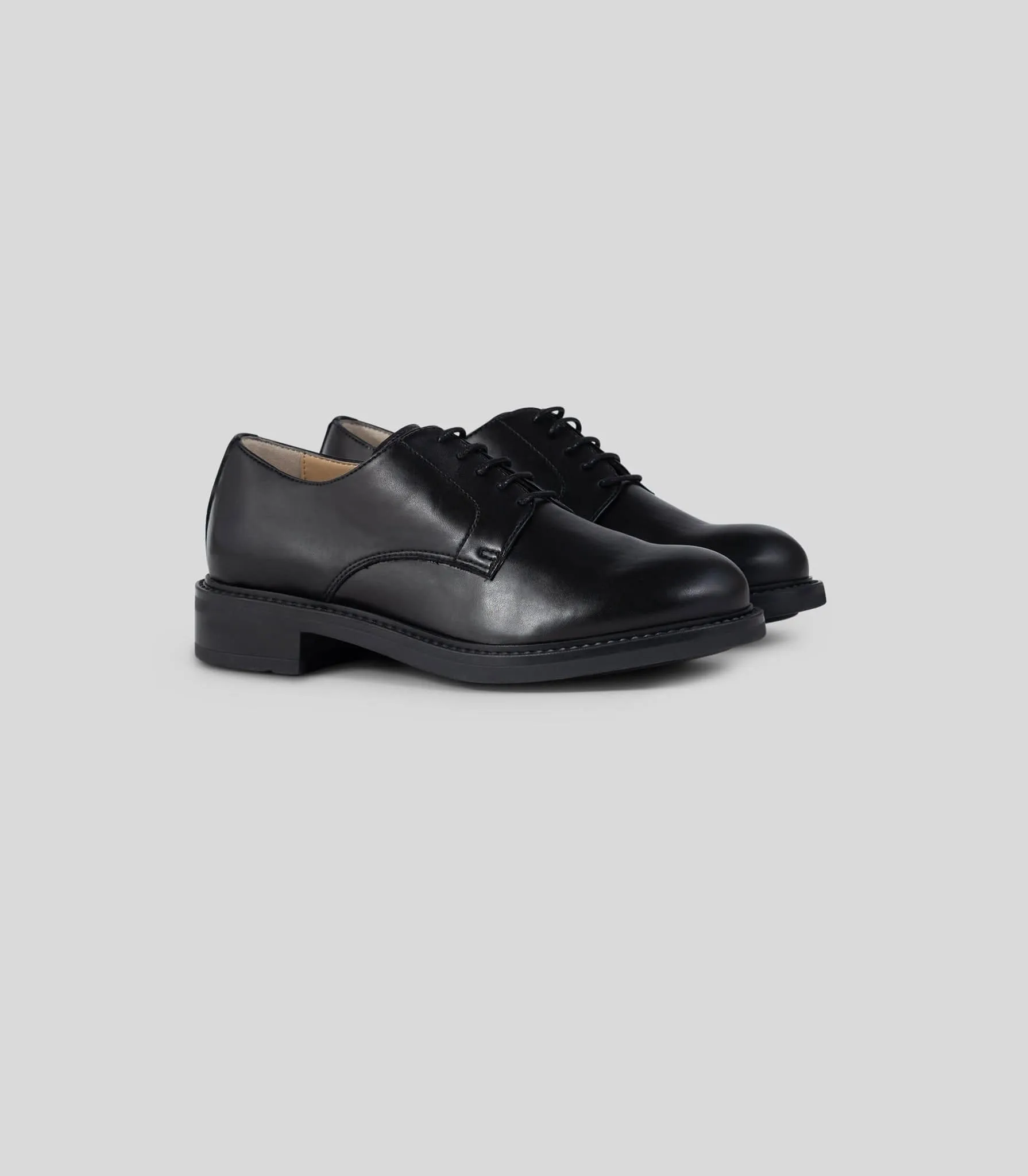 Damen-Vegan-Leder-Derby-Schuhe | Mehrere Farben