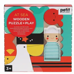 Holzpuzzle & Spiel - Am Meer