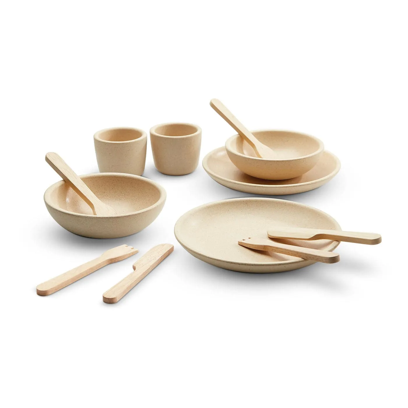 Holz-Geschirrset - Spielgeschirr