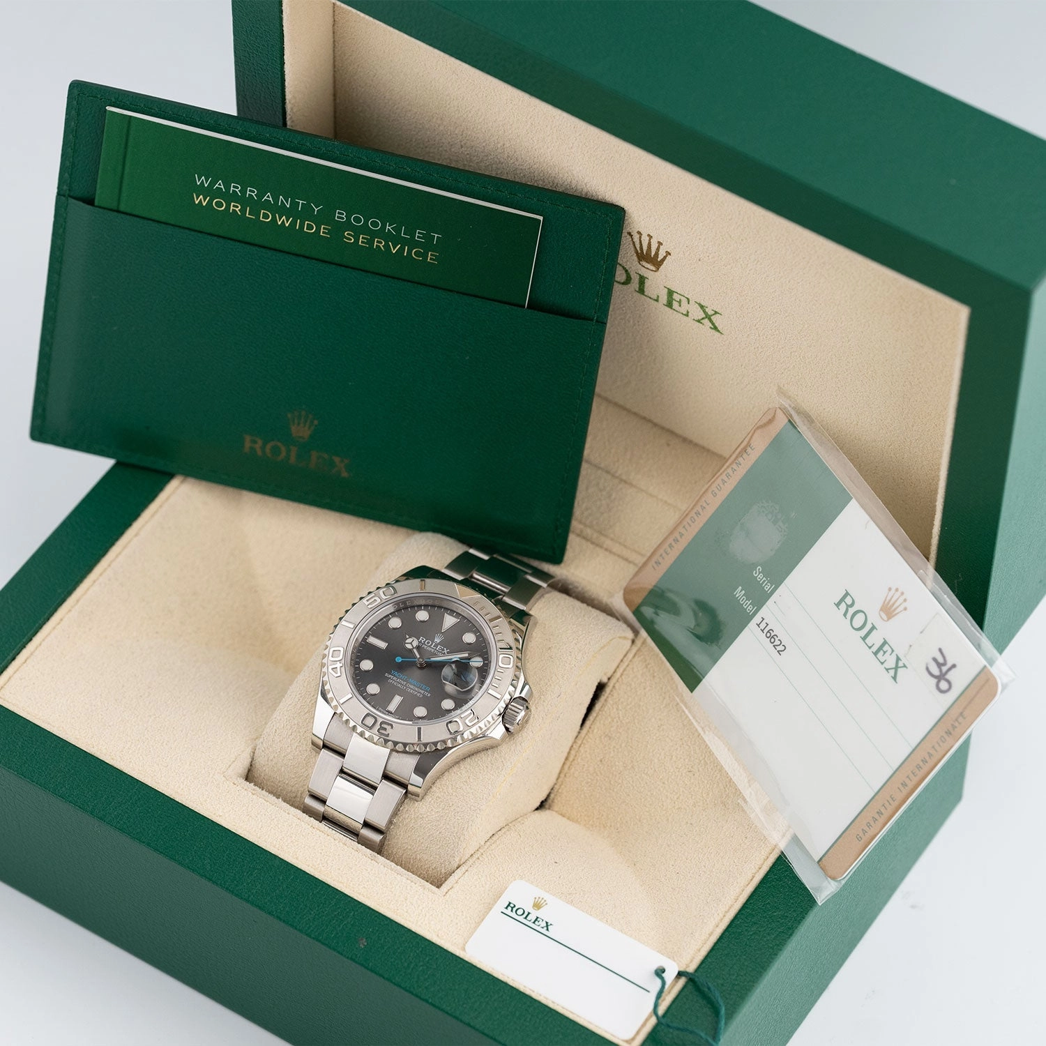 Yacht-Master Rhodium Dial LC100 2018 - 116622