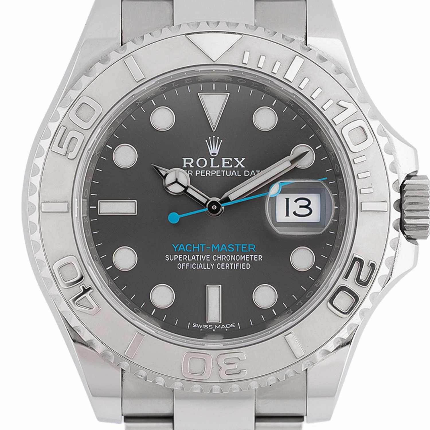 Yacht-Master Rhodium Dial LC100 2018 - 116622