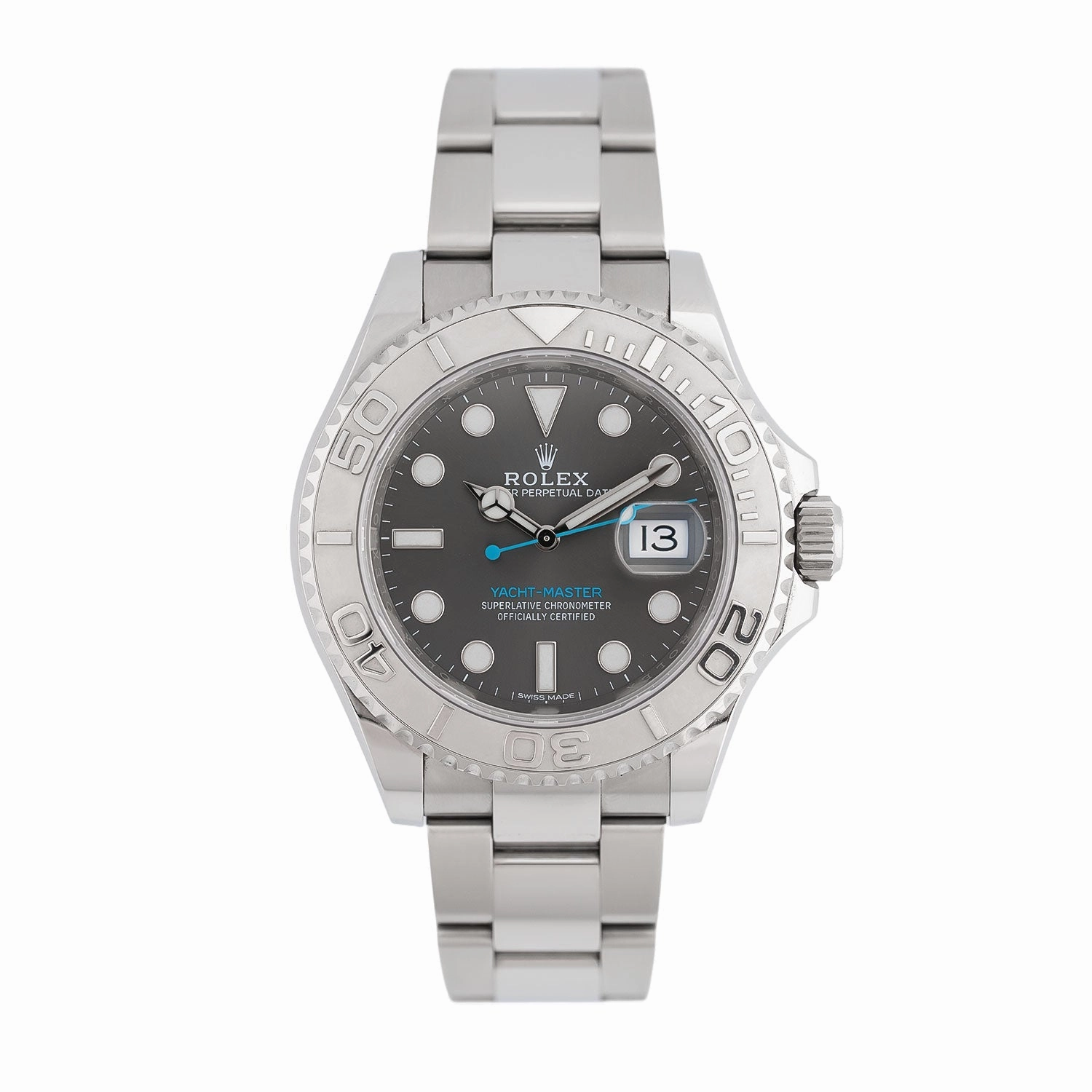 Yacht-Master Rhodium Dial LC100 2018 - 116622