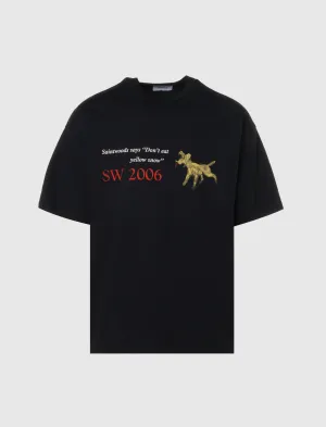 GELBER SCHNEE T-SHIRT