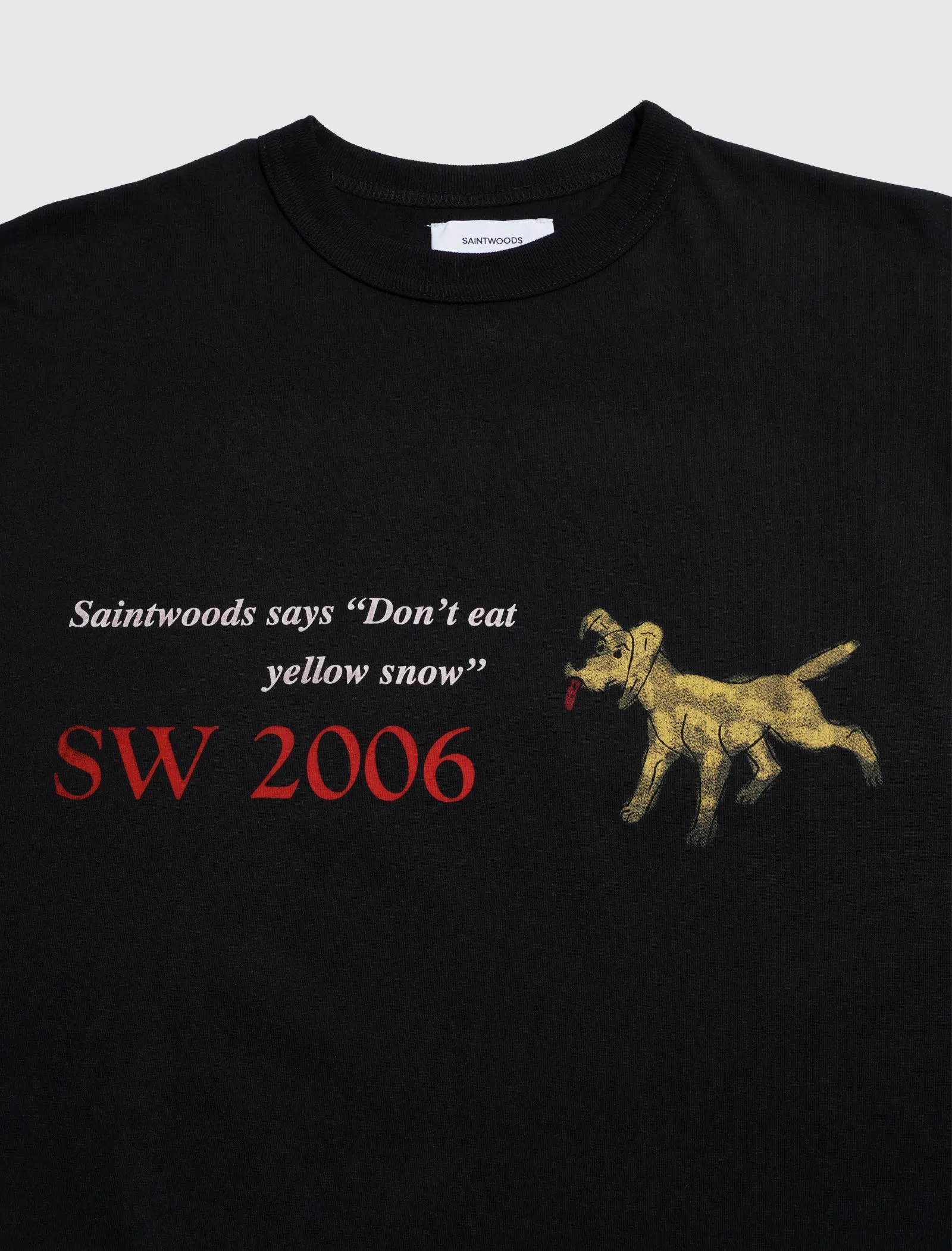 GELBER SCHNEE T-SHIRT