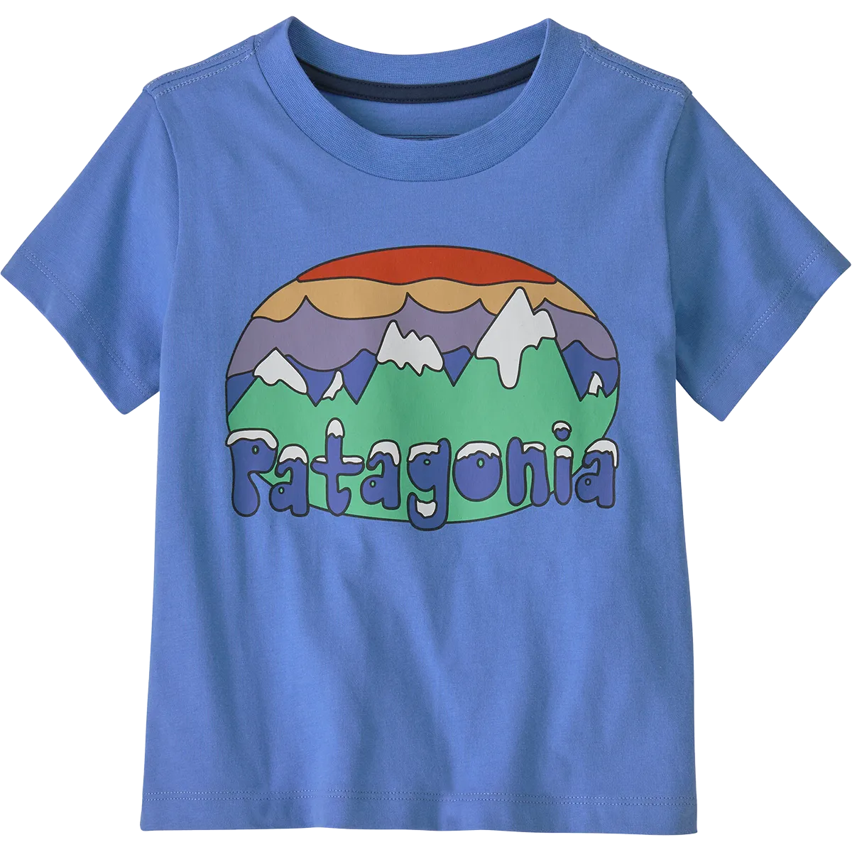 Youth Baby Fitz Roy Flocken T-Shirt Patagonia Kleidung