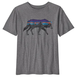 Jugendliches T-Shirt aus regenerativer Bio-Baumwolle von Patagonia