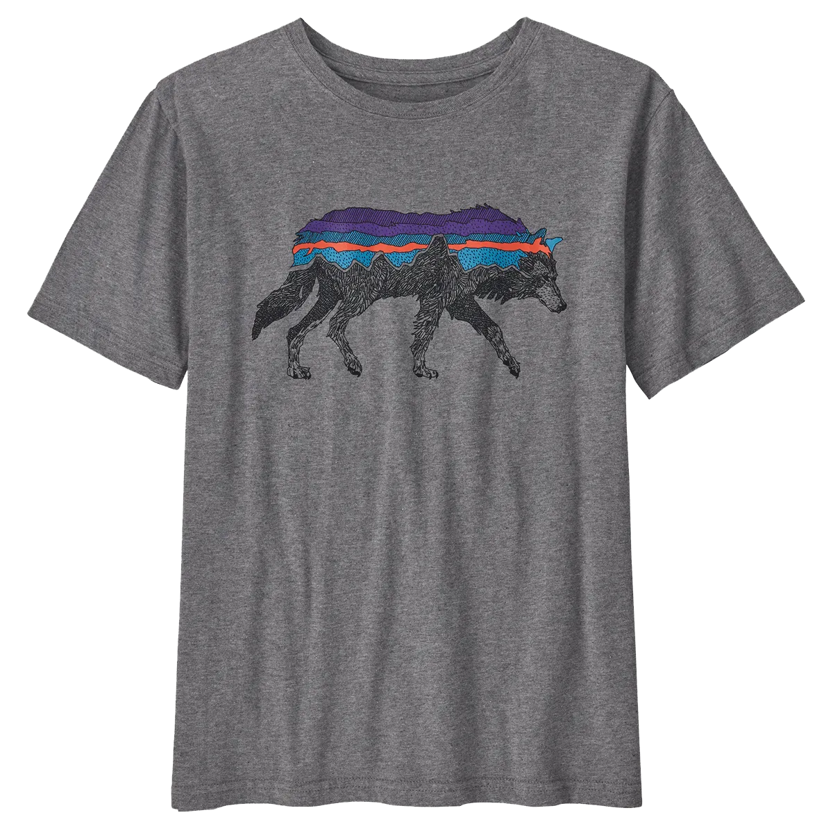 Jugendliches T-Shirt aus regenerativer Bio-Baumwolle von Patagonia