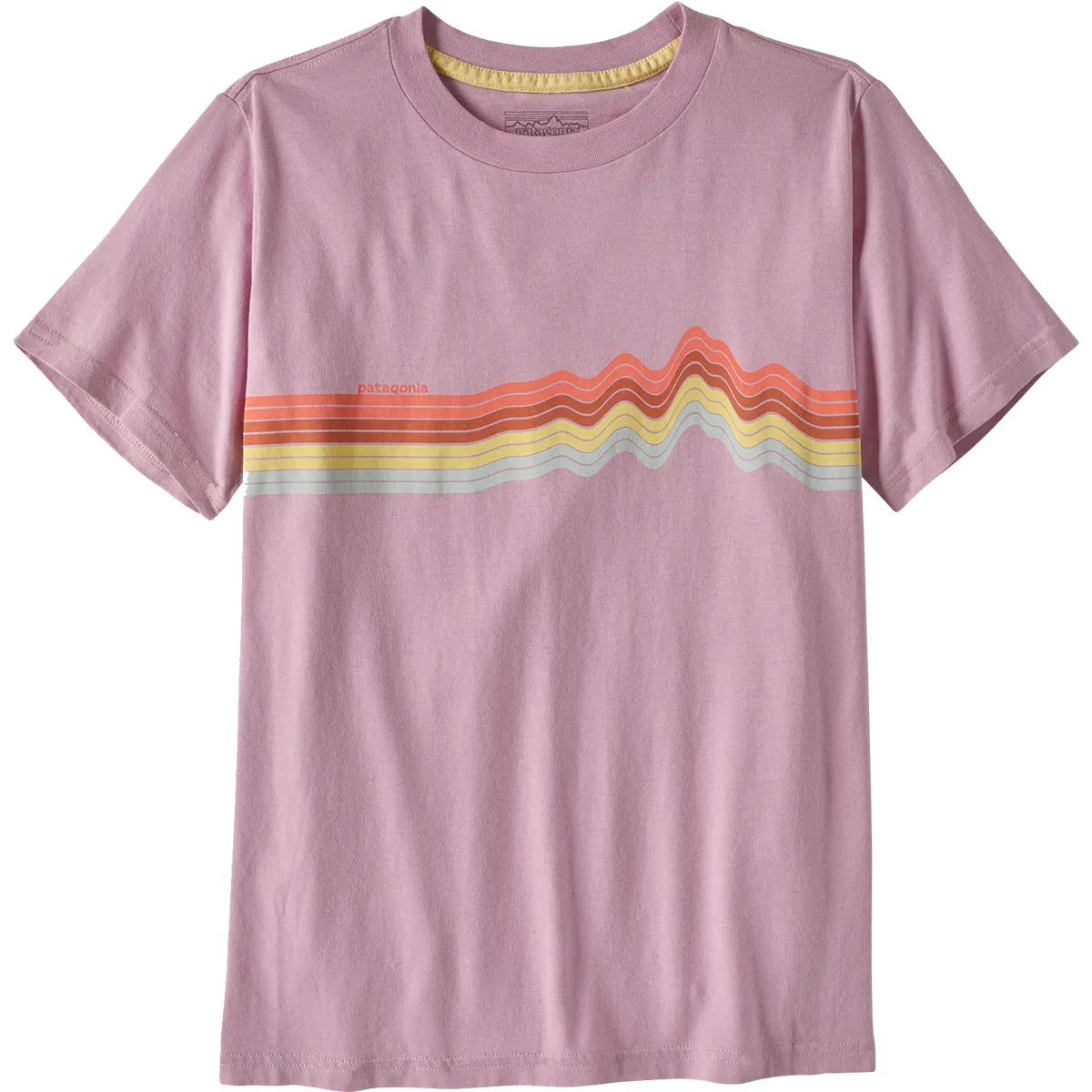 Youth Ridge Rise Streifen T-Shirt Patagonia Kleidung