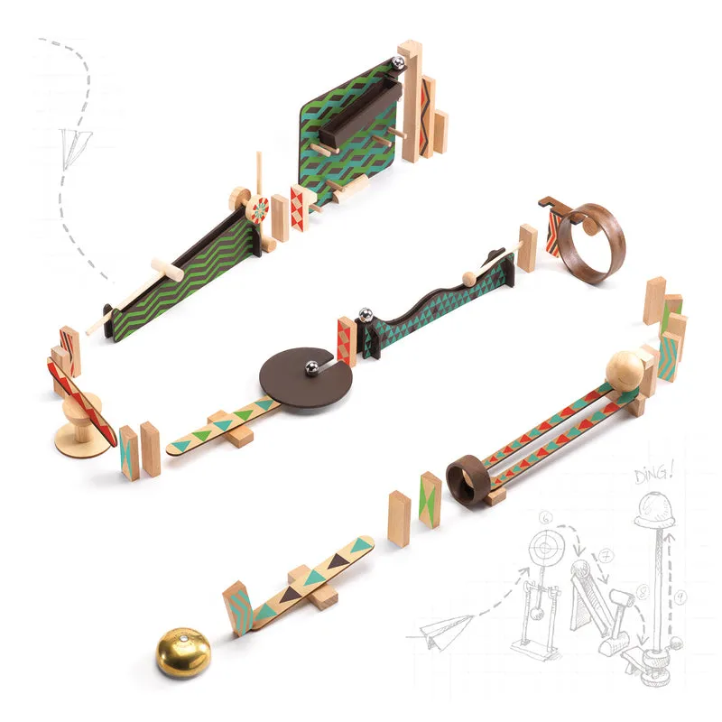 Zig & Go 48-teiliges Action- und Reaktions-Bauset